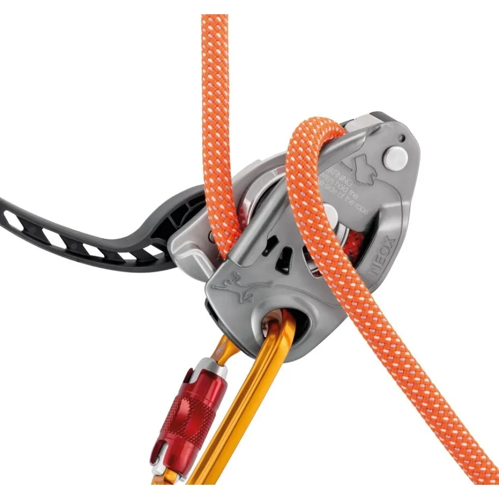 Petzl Zekeringsapparaat - Neox - light gray