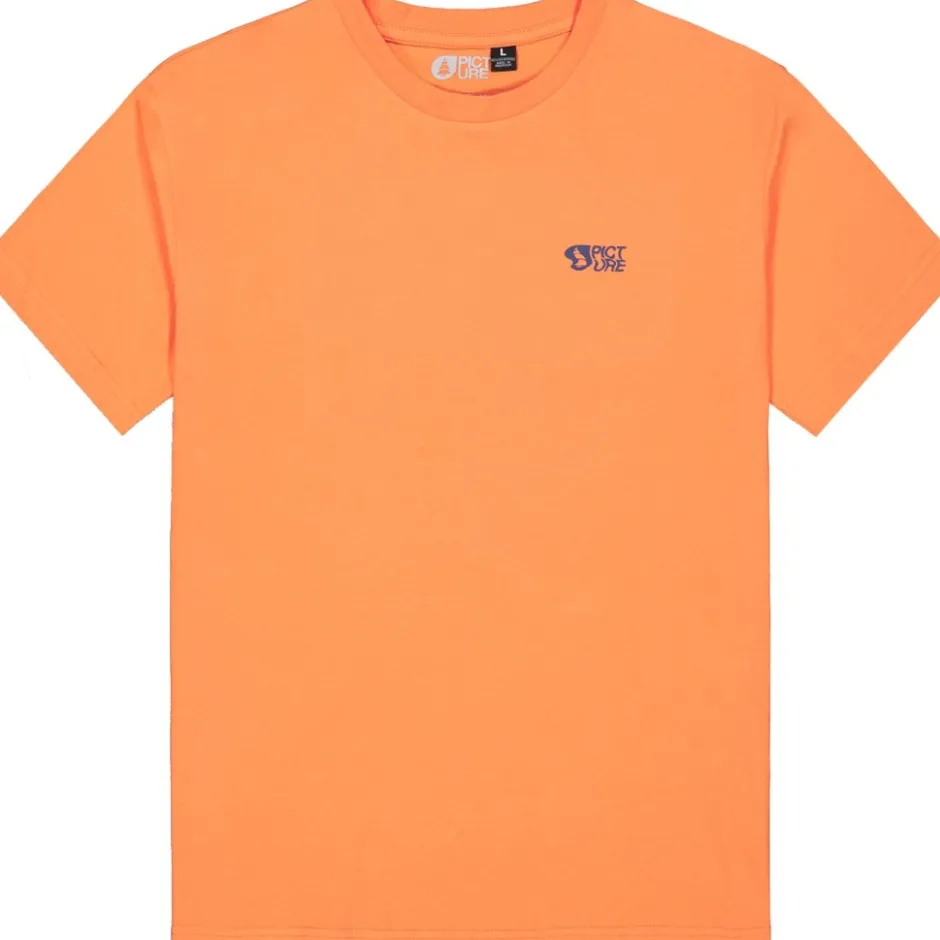 T-Shirts & Tops < Picture Organic Clothing Picture Weepon hirt Heren - Duty Orange