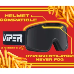 Pit Viper The French Fry Goggle - Small - Exec / Smoke