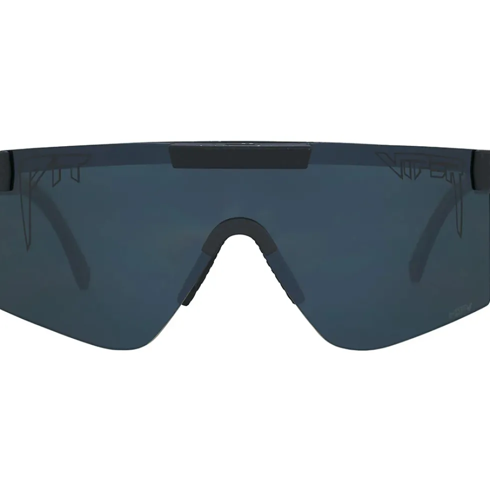 Pit Viper The Original 2.0 Bril - Wide - Blacking Out / HDPV Polarized Mirror
