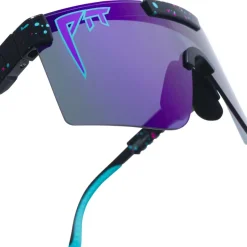 Mtb-Brillen|Racefietsbrillen < Pit Viper The Original 2.0 Bril - Wide - Midnight / HDPV Polarized Purple