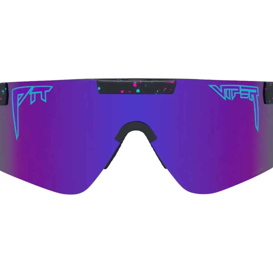 Mtb-Brillen|Racefietsbrillen < Pit Viper The Original 2.0 Bril - Wide - Midnight / HDPV Polarized Purple