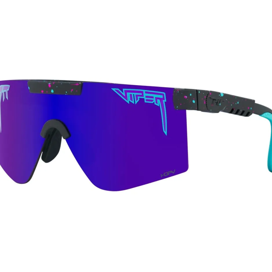 Mtb-Brillen|Racefietsbrillen < Pit Viper The Original 2.0 Bril - Wide - Midnight / HDPV Polarized Purple