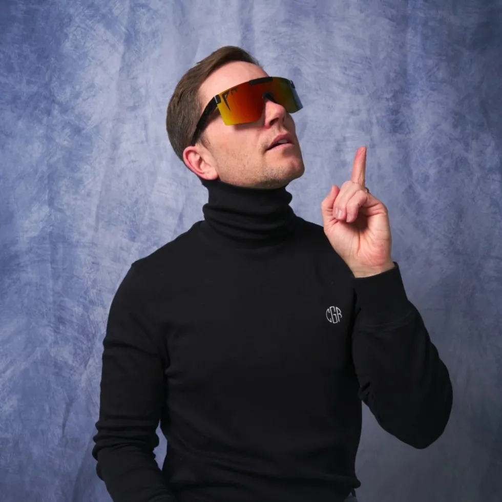 Pit Viper The Original Bril 2.0 - Exec / HDPV Polarized Rainbow