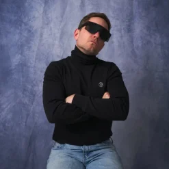 Pit Viper The Original Bril 2.0 - Blacking Out / HDPV Polarized Mirror