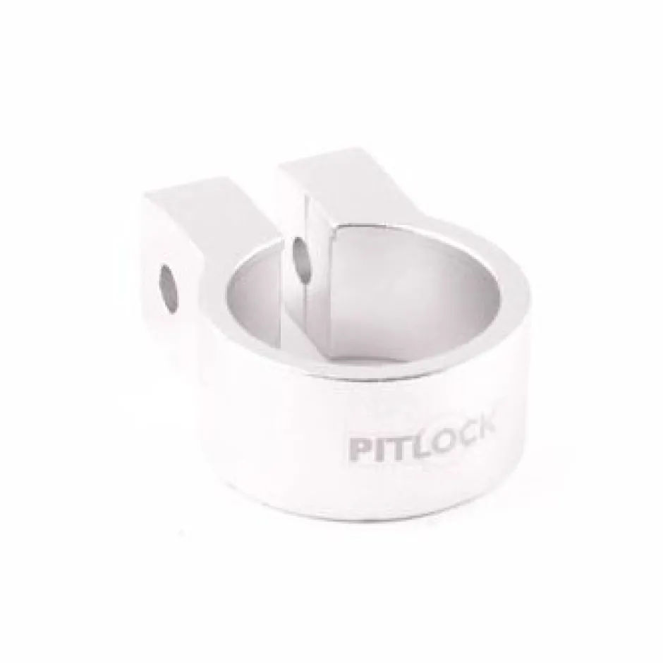 Zadelpenklemmen < Pitlock Zadelpenklem - 34.9 mm - zilver