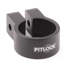 Pitlock Zadelpenklem - 34.9 mm - zwart