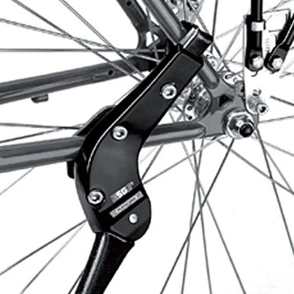 Standaards < Pletscher Multi Flex Rear Kickstand - black