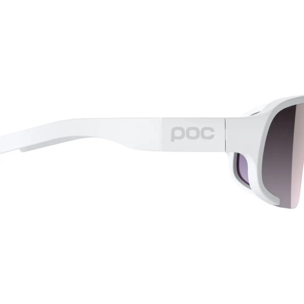 POC Aspire Mid Bril - Hydrogen White - Clarity Road/Sunny Silver