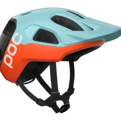 Mtb-Helmen < POC Cuari IP He - 8877 Indicoite Bue att/Carneian Orange att