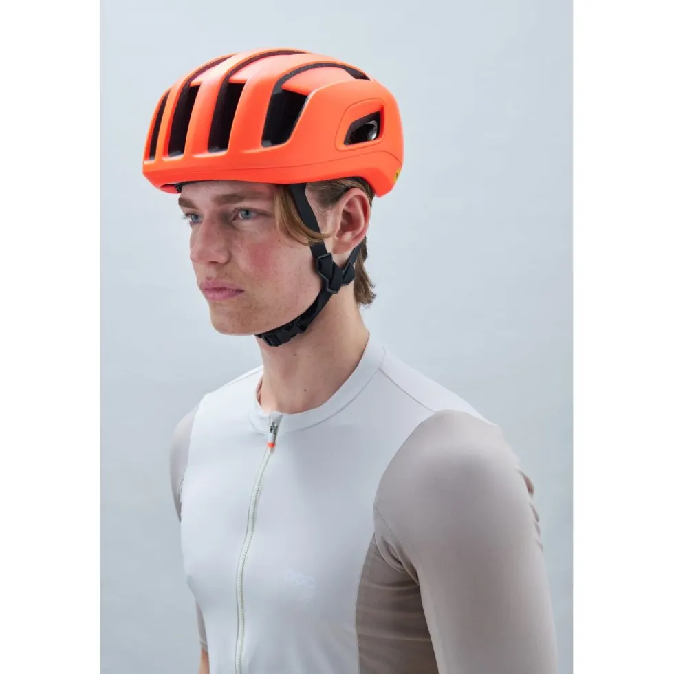 POC Cytal MIPS Helm - 8878 Hydrogen White/Uranium Black Matt with Logo