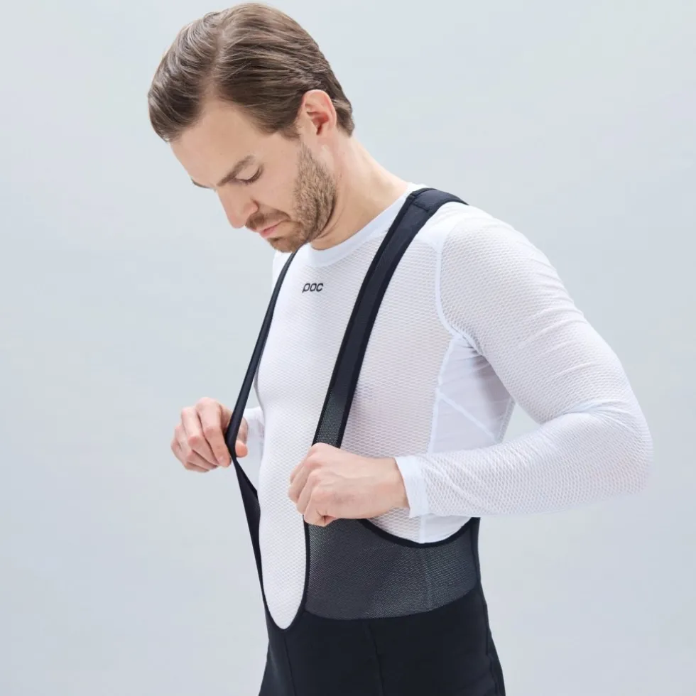 POC Essential Layer Shirt met Lange Mouwen Heren - 1001 Hydrogen White