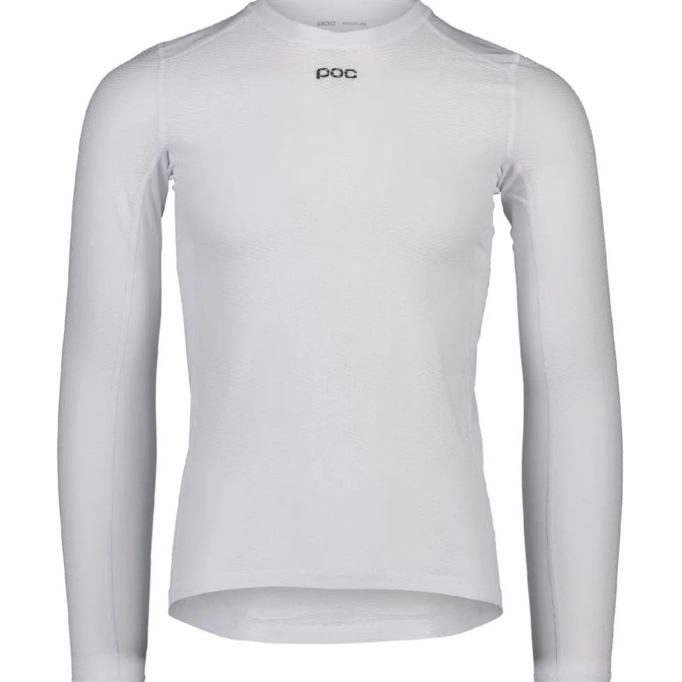 POC Essential Layer Shirt met Lange Mouwen Heren - 1001 Hydrogen White