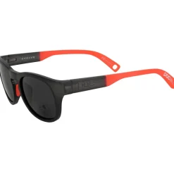 POC Evolve Bril Kinderen - Uranium Black Trans/Fluo Orange - Clarity Pocito/Sunny Grey