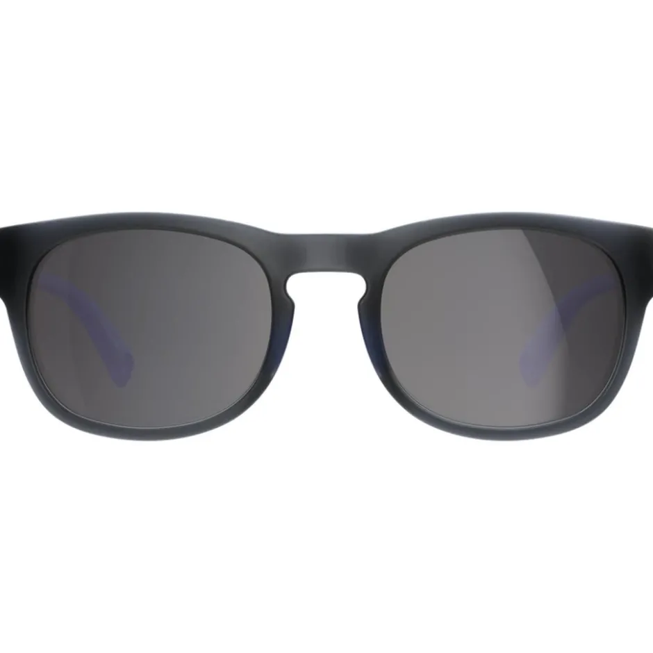 Brillen Kinderen < POC Evolve Bril Kinderen - Uranium Black Trans/Fluo Blue - Clarity ito/Sunny Grey