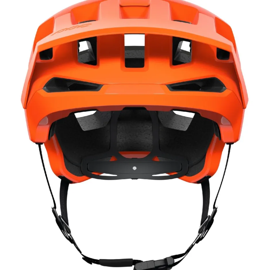 E-Bike Helmen < POC Kortal Race MIPS Helm - 8375 Fluorescent Orange AVIP/Uranium Black Matt