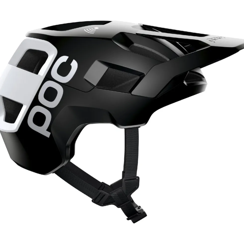 POC Kortal Race MIPS Helm - 8420 Uranium Black Matt/Hydrogen White