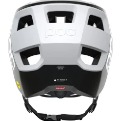 POC Kortal Race MIPS Helm - 8420 Uranium Black Matt/Hydrogen White