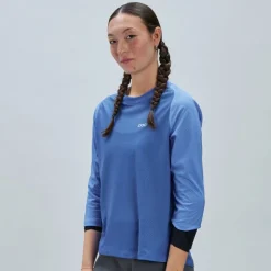 Mtb-Shirts < POC Motion Air Dame hirt met 3/4 mouwen - 1671 Bazzite Blue