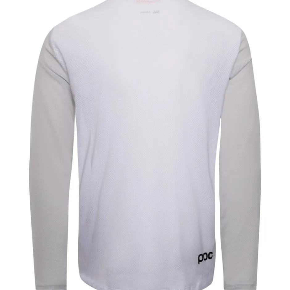 Mtb-Shirts < POC otion Air hirt et ange ouwen voor heren - 1001 Hydrogen White
