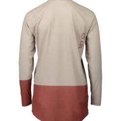 POC MTB Pure Fietsshirt met Lange Mouwen Dames - 1821 Light Sandstone Beige/Himalayan Salt