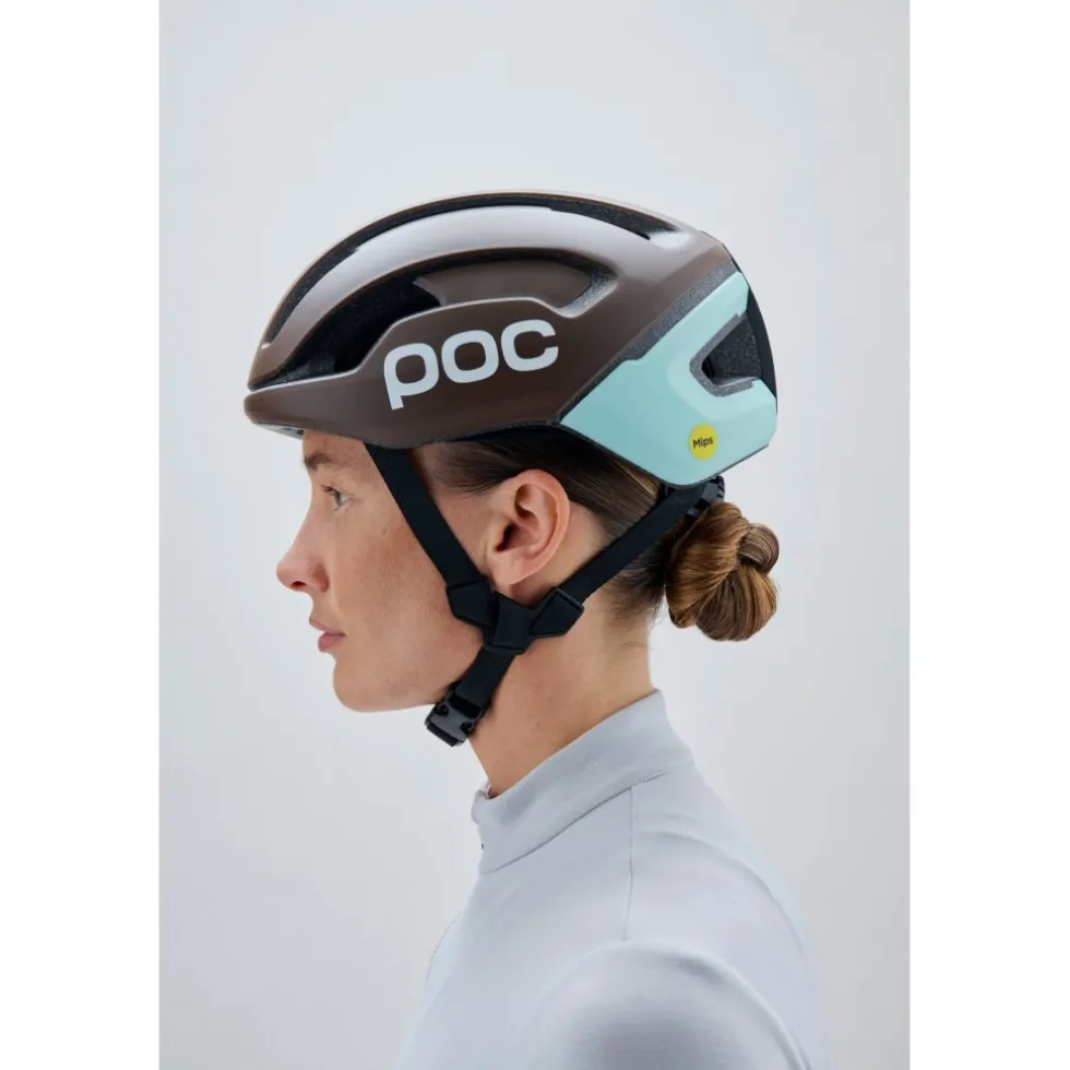 POC Omne Air MIPS Helm - 8882 Bronzite Brown Matt/Lazurite Blue Matt