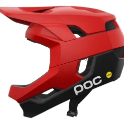 POC Otocon Race MIPS Helm - 8648 Prismane Red Matt/Uranium Black Matt