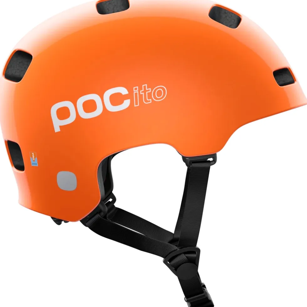 POC POCito Crane MIPS Kinderhelm - 9050 Fluorescent Orange