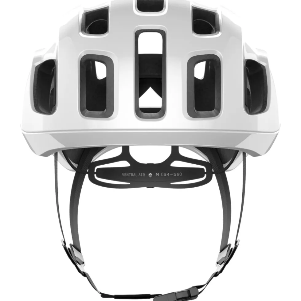 POC Ventral Air MIPS Helm - 9482 Hydrogen White/Fluorescent Orange