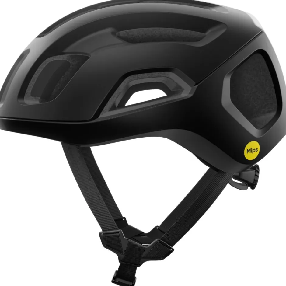 Racefietshelmen < POC Ventral Air MIP Helm - 8816 Uranium Black Matt/Hydrogen White Matt