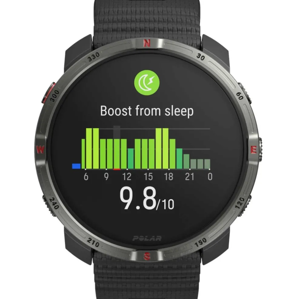 Polar Grit X2 GPS Multisporthorloge - zwart