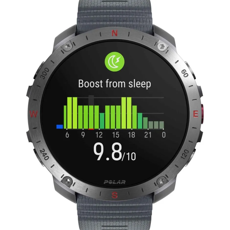 Sporthorloges|Sporthorloges < Polar Grit X2 Pro GPS Multisporthorloge - zilver/grijs