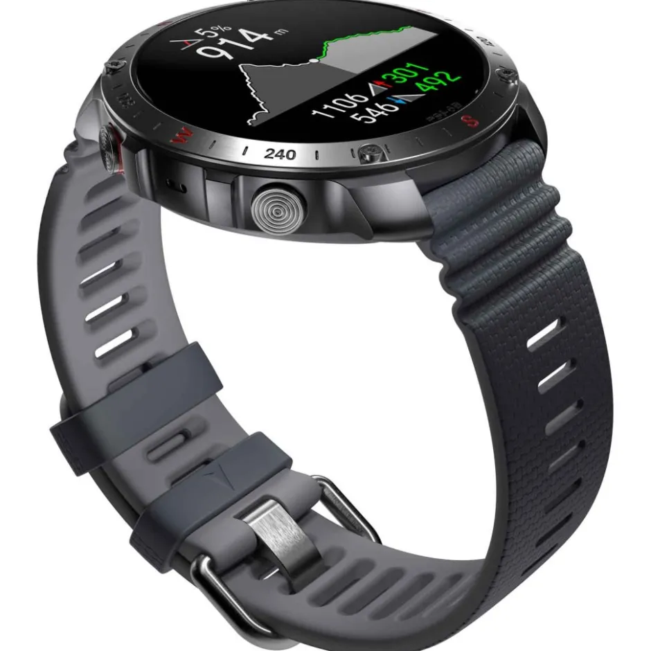 Sporthorloges|Sporthorloges < Polar Grit X2 Pro GPS Multisporthorloge - zilver/grijs