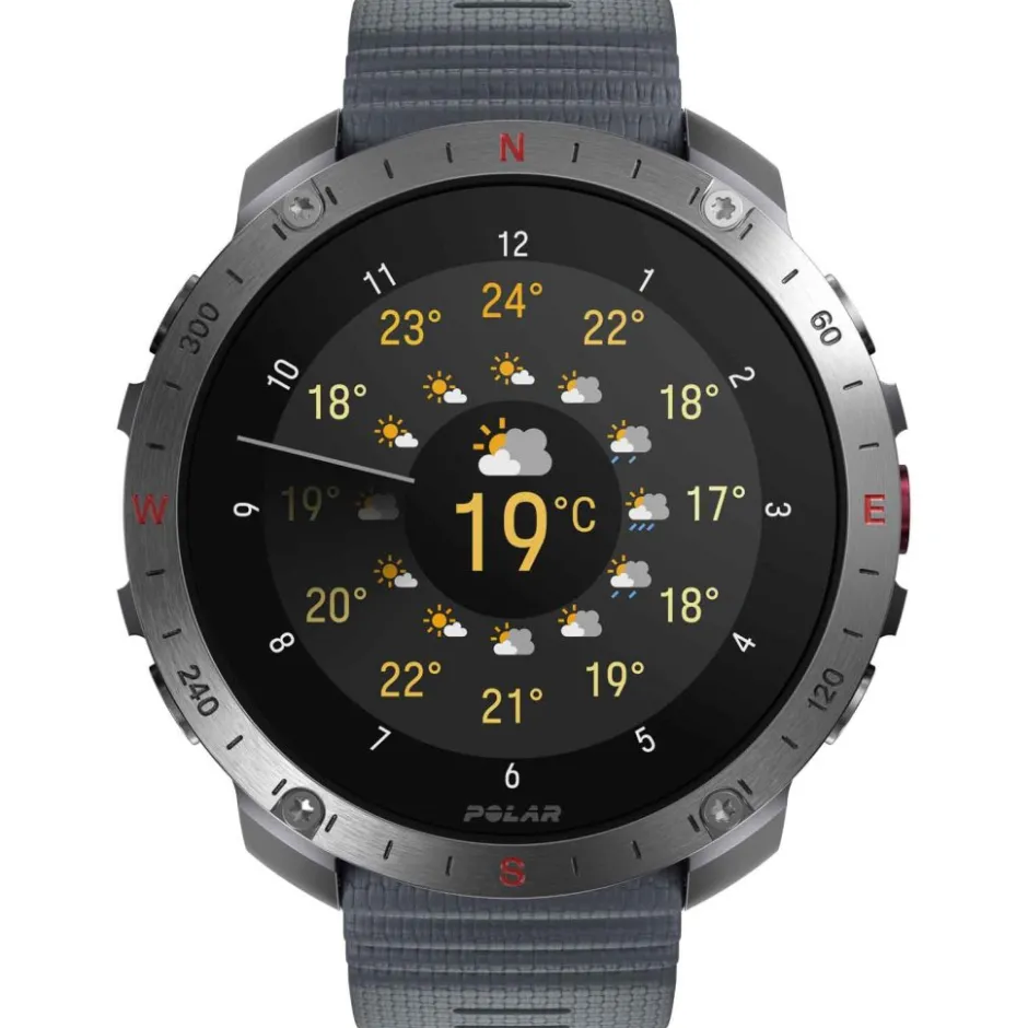 Sporthorloges|Sporthorloges < Polar Grit X2 Pro GPS Multisporthorloge - zilver/grijs