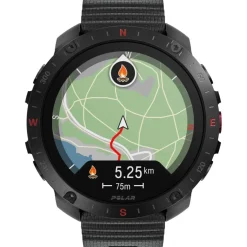 Polar Grit X2 Pro GPS Multisporthorloge Hook&Loop - zwart