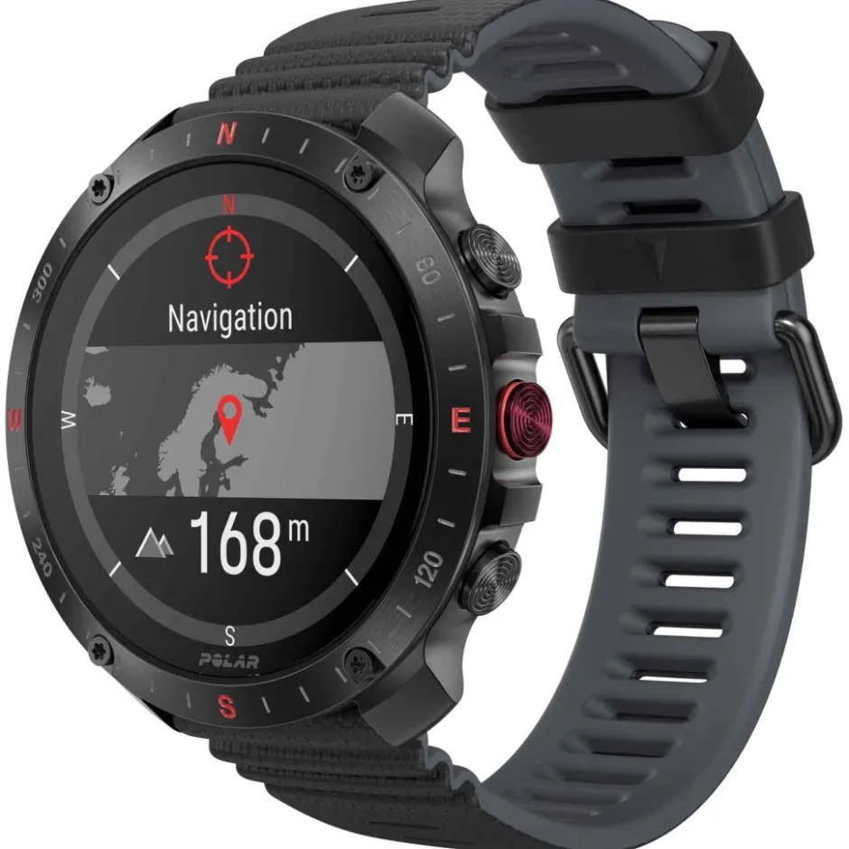 Sporthorloges|Sporthorloges < Polar Grit X2 Pro GPS Multisporthorloge - zwart