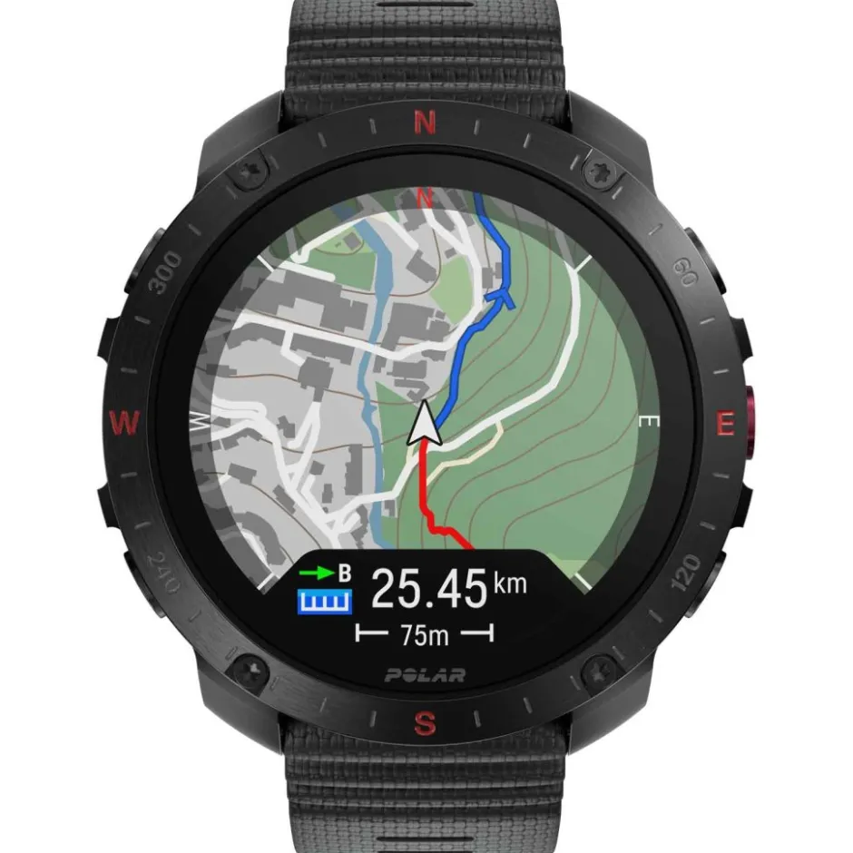 Sporthorloges|Sporthorloges < Polar Grit X2 Pro GPS Multisporthorloge - zwart