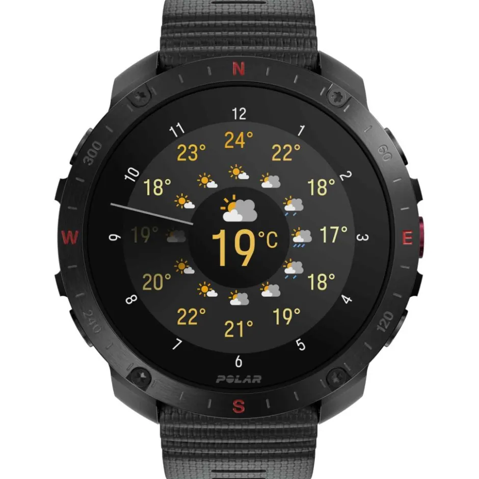 Sporthorloges|Sporthorloges < Polar Grit X2 Pro GPS Multisporthorloge - zwart