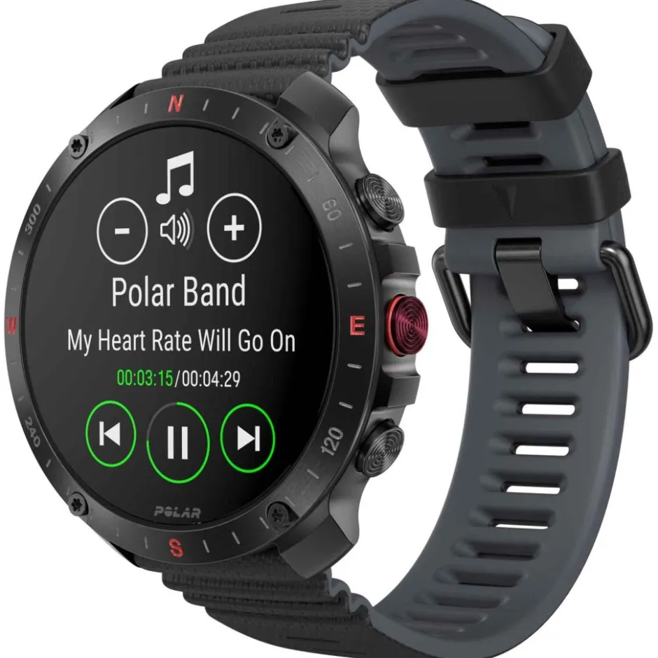 Sporthorloges|Sporthorloges < Polar Grit X2 Pro GPS Multisporthorloge - zwart