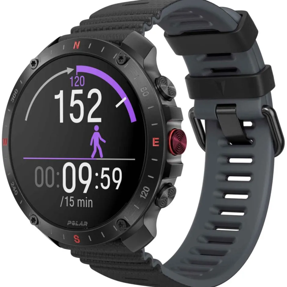Sporthorloges|Sporthorloges < Polar Grit X2 Pro GPS Multisporthorloge - zwart