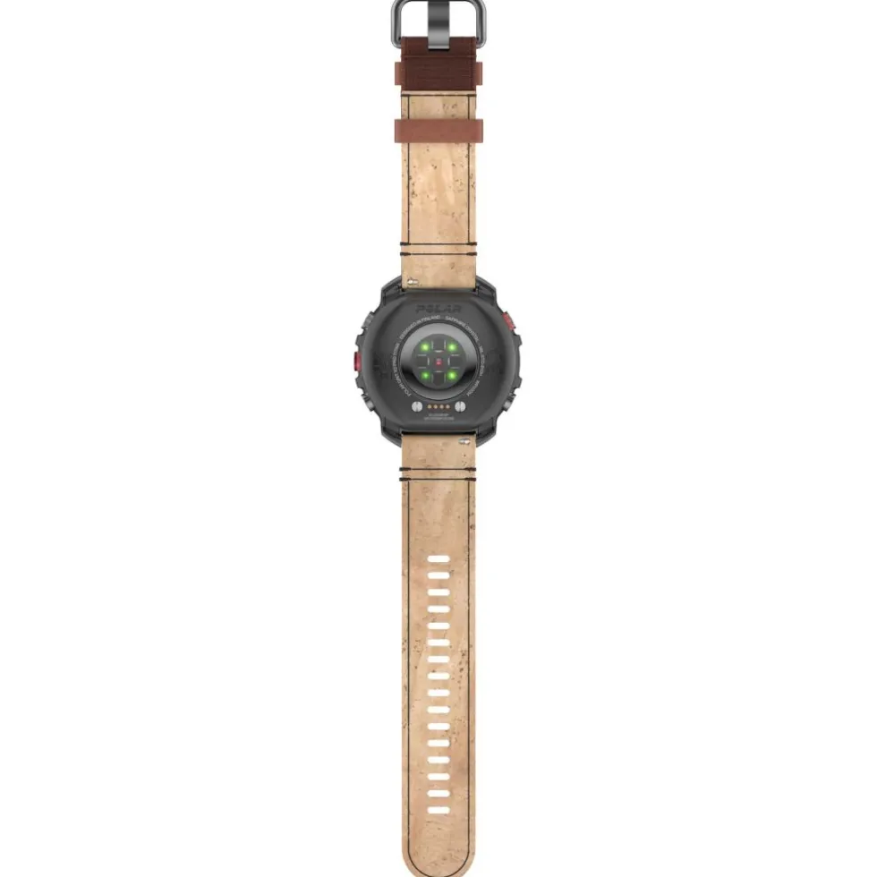 Polar Grit X2 Pro Titanium GPS Multisporthorloge - Brons (Leren Polsband)