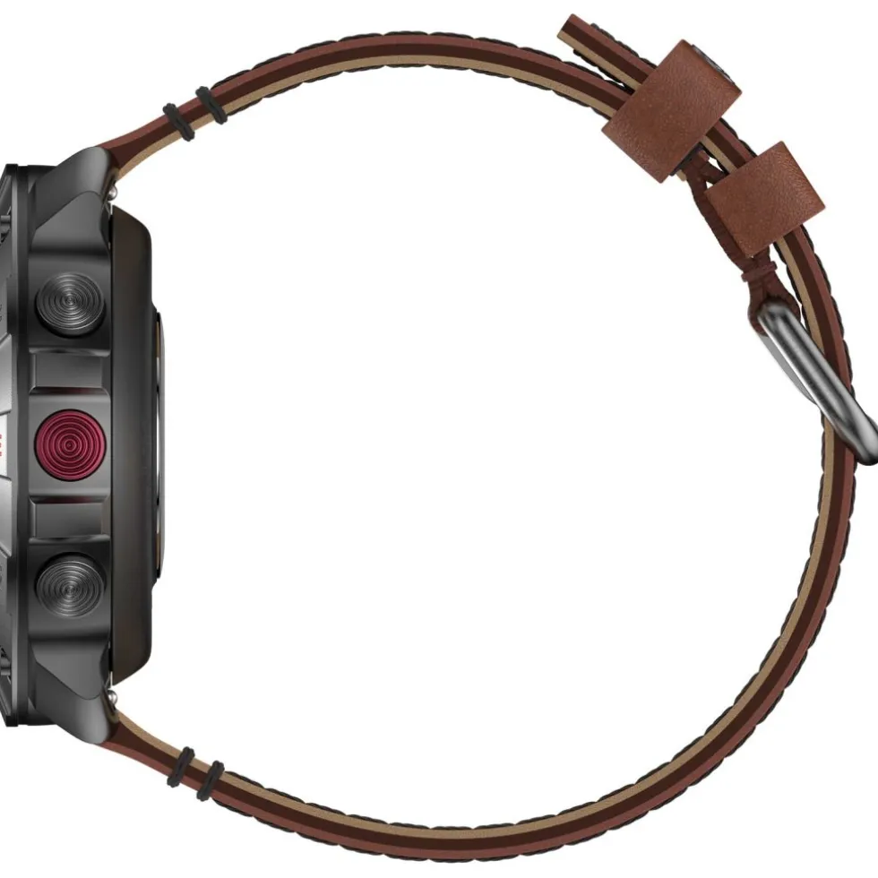 Polar Grit X2 Pro Titanium GPS Multisporthorloge - Brons (Leren Polsband)