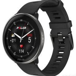 Sporthorloges|Sporthorloges < Polar Ignite 3 Titanium GPS Fitnesshorloge - Black (Siliconen polsbandje)
