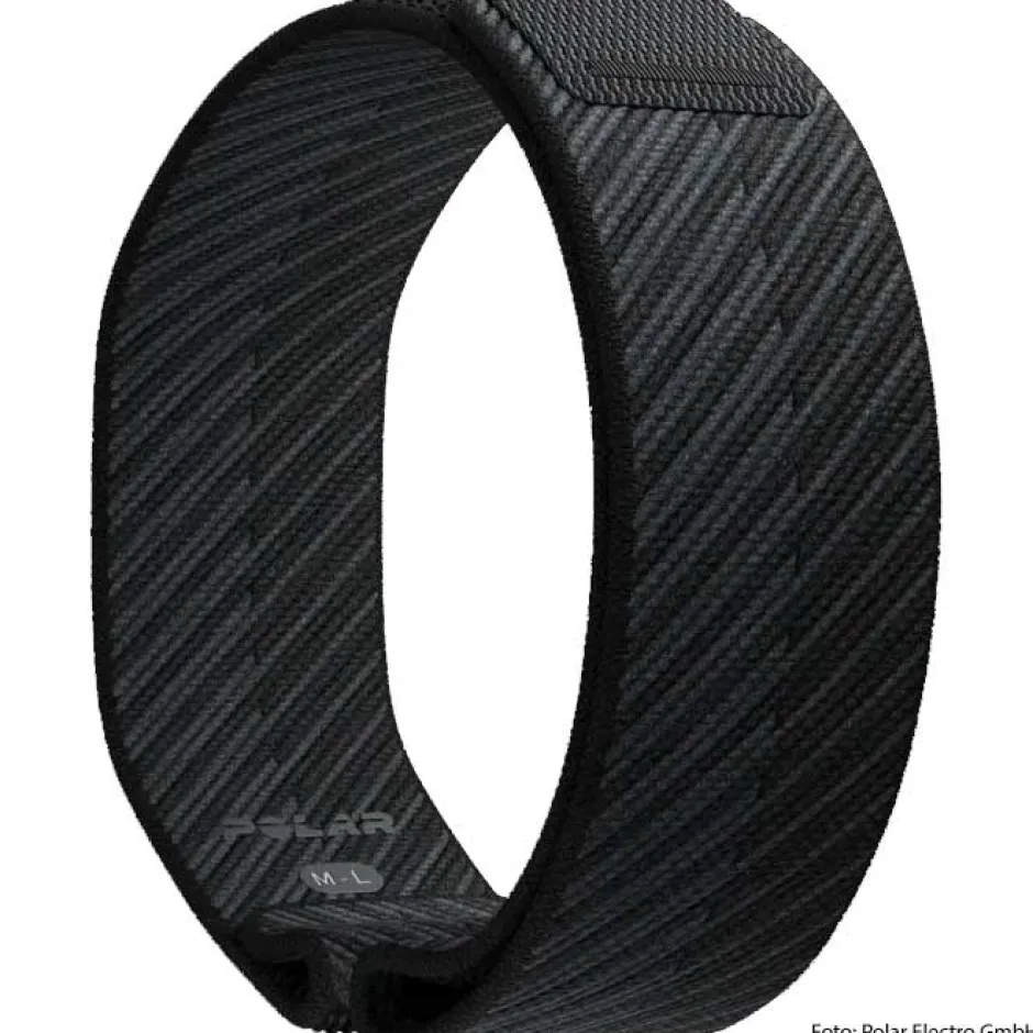 Sporthorloges|Sporthorloges < Polar Loop SoftWeave Armband - Night Black