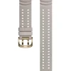 Polar 22mm Siliconen Armband S-L - grijs goud