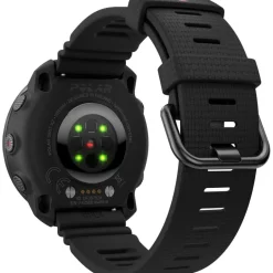 Sporthorloges|Sporthorloges < Polar 22mm Siliconen Armband S-L - Night Black