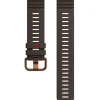 Sporthorloges|Sporthorloges < Polar 22mm Siliconen Armband S-L - bruin