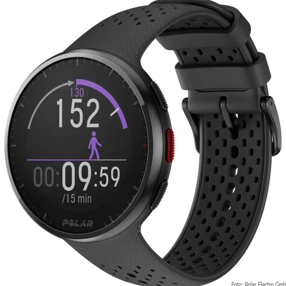 Polar Pacer Pro GPS Hardloophorloge - Carbon Gray