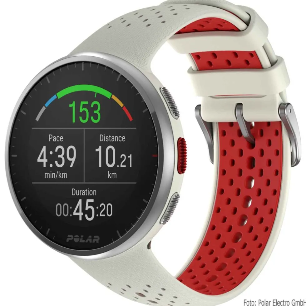 Polar Pacer Pro GPS Hardloophorloge - Snow White