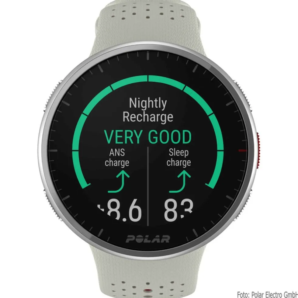 Polar Pacer Pro GPS Hardloophorloge - Snow White